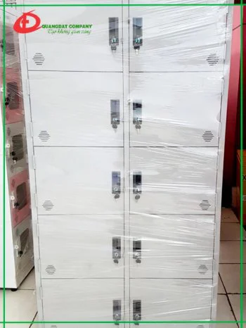 Tủ locker 10 ngăn  2 khoang