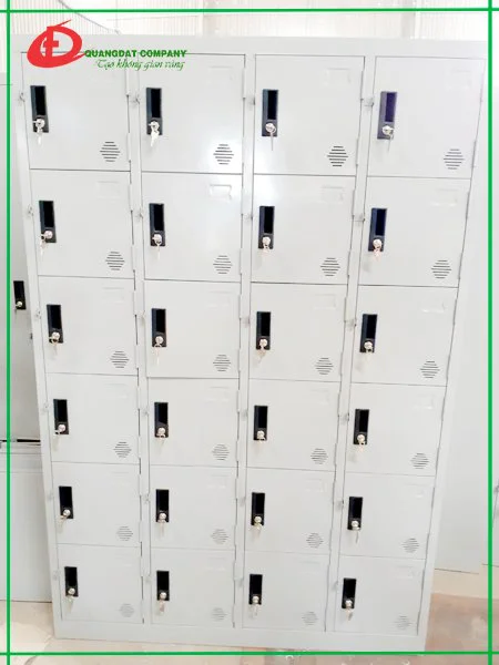 Tủ locker 26 cánh; 4 khoang dài