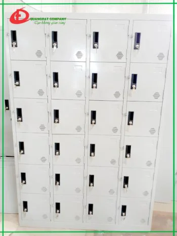 Tủ locker 24 cánh; 4 khoang dài