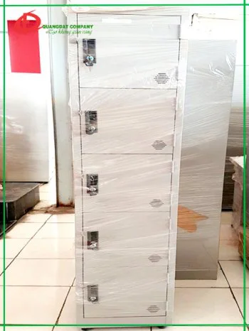 Tủ locker 5 cánh, 1 khoang
