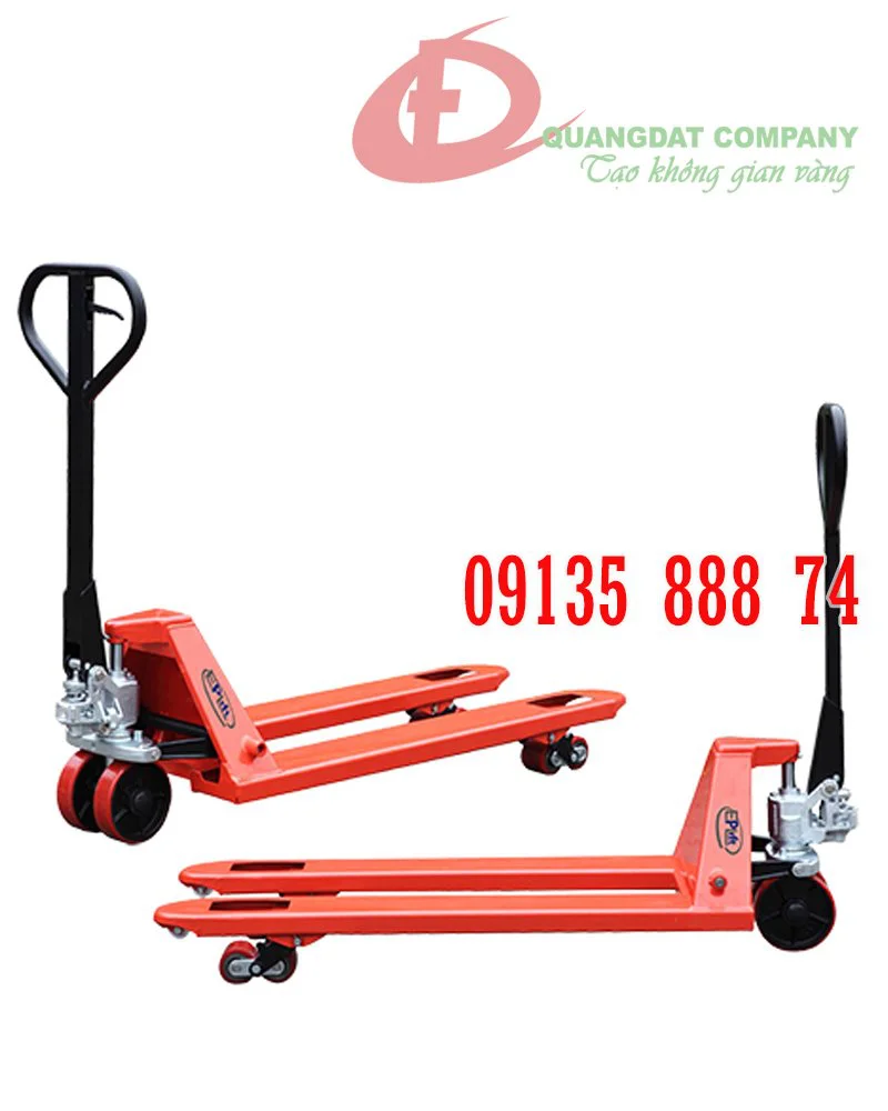 Xe nâng tay loại tiêu chuẩn EPlift - Đức  Model: HPT25S - Càng hẹp